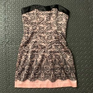 Bebe Strapless Minidress